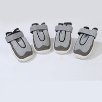 HKM-563283 Wear-Resistant Breathable Pet Shoes for Large Dogs with Reflective Tape