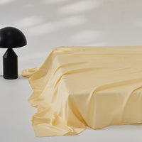 HKM-563411 Ice Silk Lyocell Bed Sheet Set with Skin-Friendly Pillowcases - Various Sizes & Colors Available