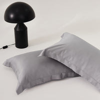 HKM-563411 Ice Silk Lyocell Bed Sheet Set with Skin-Friendly Pillowcases - Various Sizes & Colors Available