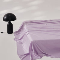HKM-563411 Ice Silk Lyocell Bed Sheet Set with Skin-Friendly Pillowcases - Various Sizes & Colors Available