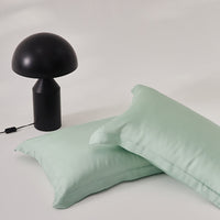 HKM-563411 Ice Silk Lyocell Bed Sheet Set with Skin-Friendly Pillowcases - Various Sizes & Colors Available