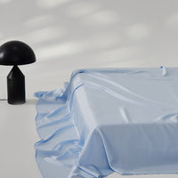 HKM-563411 Ice Silk Lyocell Bed Sheet Set with Skin-Friendly Pillowcases - Various Sizes & Colors Available