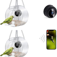 HKM-563859 Smart Outdoor Feeder with HD Camera for Real-time Bird Monitoring