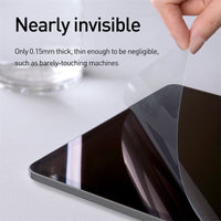 HKM-563987 Transparent Paper-Like Film for 2021 Pad Mini (10.2 inch) - Scratch-Resistant PVC Protective Shield