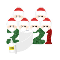 HKM-564051 Festive Glass Sticker for Christmas - 42 x 29.7 cm Holiday Decoration