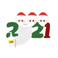 HKM-564051 Festive Glass Sticker for Christmas - 42 x 29.7 cm Holiday Decoration