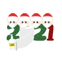 HKM-564051 Festive Glass Sticker for Christmas - 42 x 29.7 cm Holiday Decoration