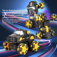 HKM-564179 Radio Control 1:16 Deformation Stunt Car with 4WD and Spinning Features, Ready-to-Use, Indoor-Outdoor Toy for Ages 5+