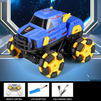 HKM-564179 Radio Control 1:16 Deformation Stunt Car with 4WD and Spinning Features, Ready-to-Use, Indoor-Outdoor Toy for Ages 5+