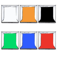 HKM-564499 40CM Folding LED Photo Light Box with Adjustable Brightness and Multiple Backgrounds