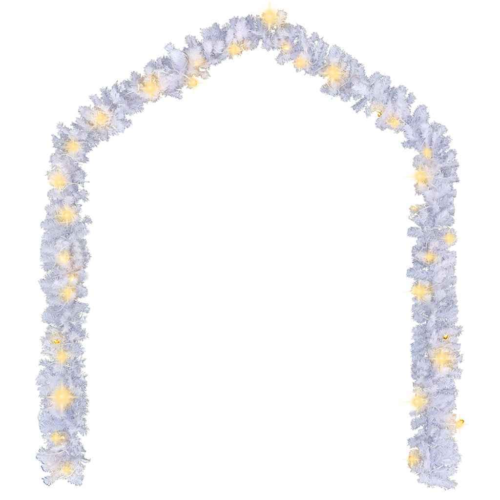 HKM-564563 LED Christmas Garland with 4 Light Effects - 5m Indoor/Outdoor Decoration