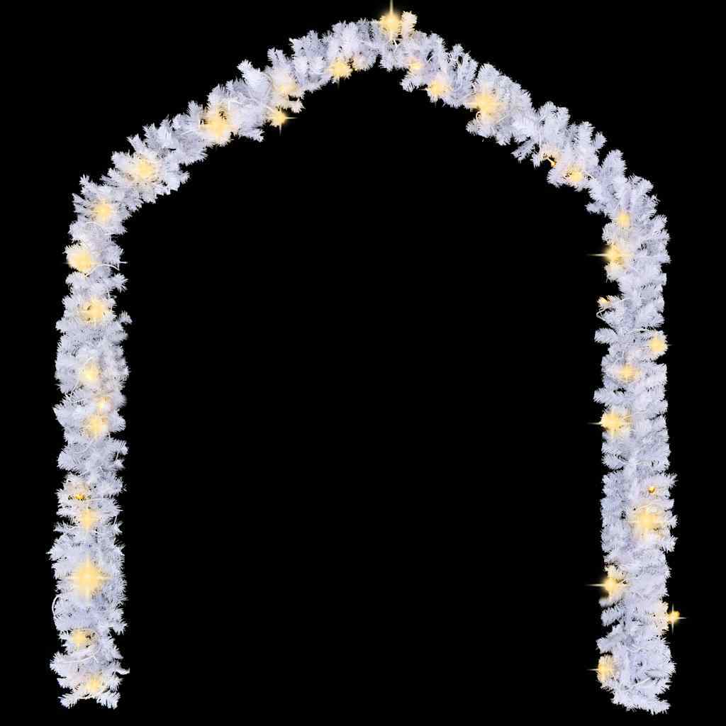 HKM-564563 LED Christmas Garland with 4 Light Effects - 5m Indoor/Outdoor Decoration