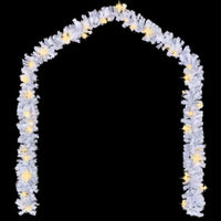HKM-564563 LED Christmas Garland with 4 Light Effects - 5m Indoor/Outdoor Decoration