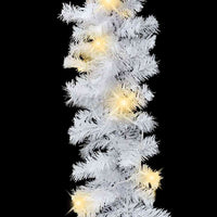 HKM-564563 LED Christmas Garland with 4 Light Effects - 5m Indoor/Outdoor Decoration