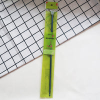 HKM-564755 Alumina Crochet Needle Set - 14 Sizes for Knitting Sweaters, Scarves, and Socks, Length 35cm