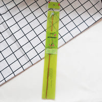 HKM-564755 Alumina Crochet Needle Set - 14 Sizes for Knitting Sweaters, Scarves, and Socks, Length 35cm