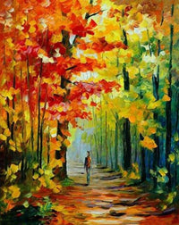 HKM-564755 Custom Hand-Painted Digital Oil Painting on Linen - Modern Character Artwork