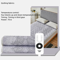 HKM-564755 Temperature Regulating Electric Blanket with Dual Functionality and Non-Slip Design
