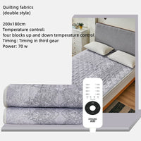 HKM-564755 Temperature Regulating Electric Blanket with Dual Functionality and Non-Slip Design