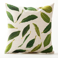 HKM-564819 American Floral Plant Pattern Cushion Cover - 45x45cm Pillowcase