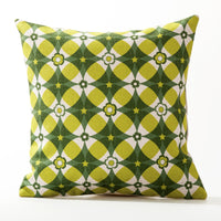 HKM-564819 American Floral Plant Pattern Cushion Cover - 45x45cm Pillowcase