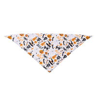 HKM-565011 Cartoon Pattern Nylon Pet Scarf for Dogs and Cats - Casual Wear for All Seasons