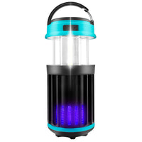 HKM-565267 Solar-Powered Outdoor Mosquito Killer Lamp with USB Charging, Waterproof & Compact Design