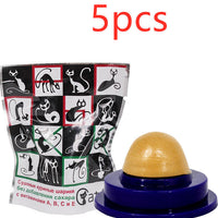 HKM-565523 Pet Cat Sugar Energy Ball Lick Toys Catnip