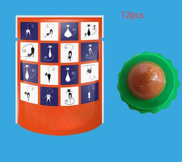 HKM-565523 Pet Cat Sugar Energy Ball Lick Toys Catnip
