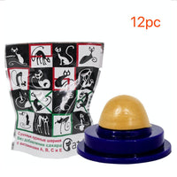 HKM-565523 Pet Cat Sugar Energy Ball Lick Toys Catnip