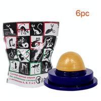 HKM-565523 Pet Cat Sugar Energy Ball Lick Toys Catnip