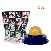 HKM-565523 Pet Cat Sugar Energy Ball Lick Toys Catnip