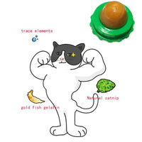 HKM-565523 Pet Cat Sugar Energy Ball Lick Toys Catnip