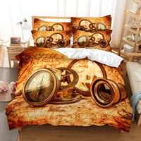 HKM-565715 Modern Brushed Cloth Bedding Quilt Cover Set with Coordinating Pillow Covers