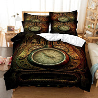 HKM-565715 Modern Brushed Cloth Bedding Quilt Cover Set with Coordinating Pillow Covers