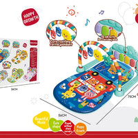HKM-565715 Multi-functional Musical Baby Play Gym Mat for Infants and Toddlers