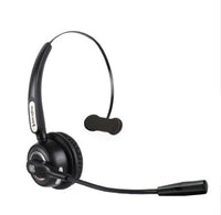 HKM-565971 Bluetooth Headset with Noise-Canceling Microphone for Truck Drivers and Office Use