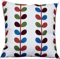 HKM-565971 Three-Dimensional Embroidered Flower Cotton Pillow Case - 45x45cm