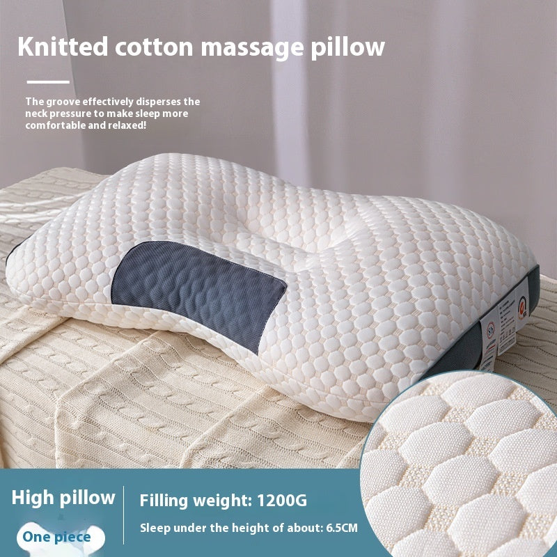 HKM-566035 3D Knitted Honeycomb Cervical Support Pillow - Low, Medium, High Options Available