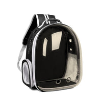 HKM-566099 Transparent Double-Shoulder Pet Carrier with Breathable Mesh Design