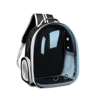 HKM-566099 Transparent Double-Shoulder Pet Carrier with Breathable Mesh Design