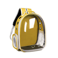 HKM-566099 Transparent Double-Shoulder Pet Carrier with Breathable Mesh Design