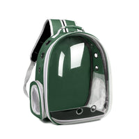 HKM-566099 Transparent Double-Shoulder Pet Carrier with Breathable Mesh Design