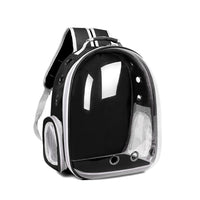 HKM-566099 Transparent Double-Shoulder Pet Carrier with Breathable Mesh Design