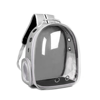 HKM-566099 Transparent Double-Shoulder Pet Carrier with Breathable Mesh Design