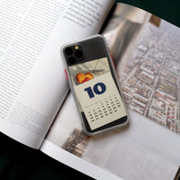 HKM-566163 New Year Calendar Card TPU Mobile Phone Case for iPhone 7/8, 7P/8P, X/XS, XS MAX, XR, 11, 11PRO, 11PRO MAX