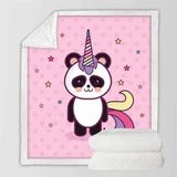 HKM-566227 Cartoon Flannel Coral Fleece Blanket - Soft Cotton Quilted Design
