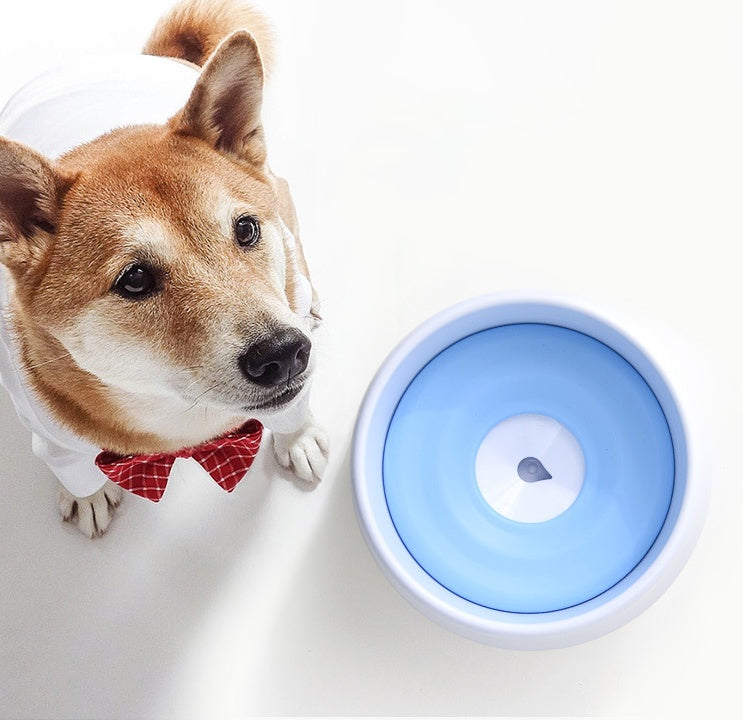 HKM-566419 Automatic Dog Drinking Bowl with Floating Plate - Durable PS and PP Design