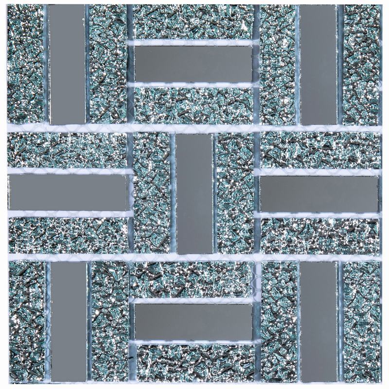 HKM-566611 Self-Adhesive PVC Mosaic Tile Stickers - Waterproof & Non-Slip Wall and Floor Decor, 10x10cm / 15x15cm, Eco-Friendly