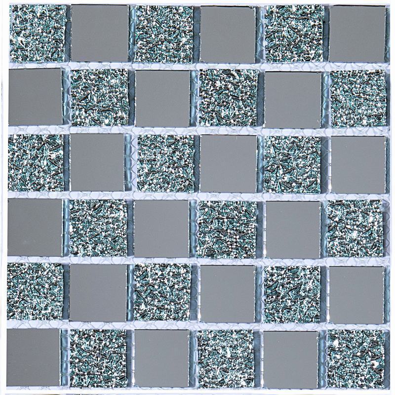 HKM-566611 Self-Adhesive PVC Mosaic Tile Stickers - Waterproof & Non-Slip Wall and Floor Decor, 10x10cm / 15x15cm, Eco-Friendly